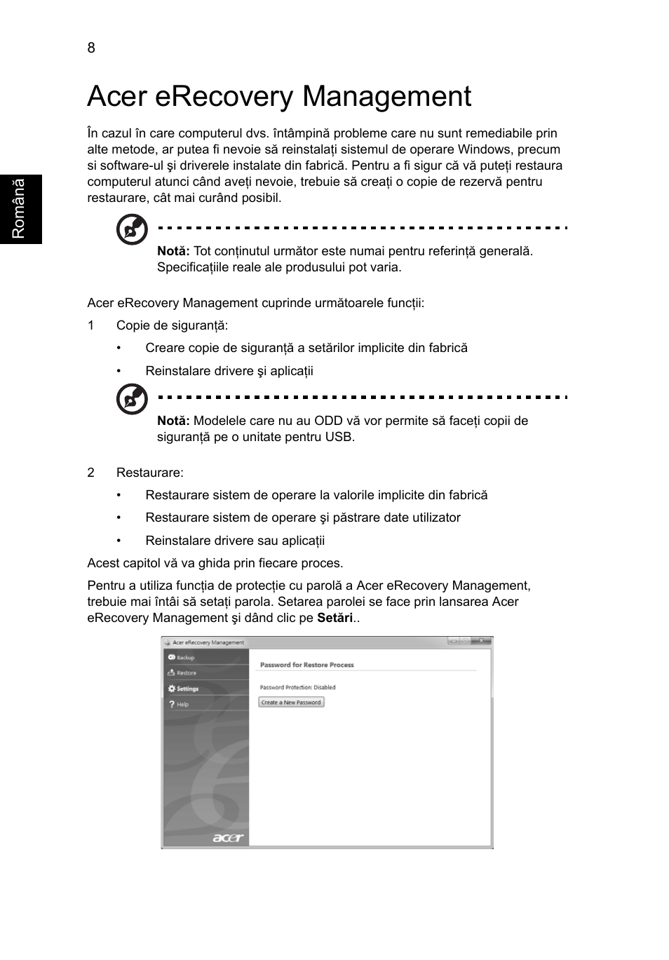 Acer erecovery management | Acer Aspire 4739Z User Manual | Page 1400 / 2354