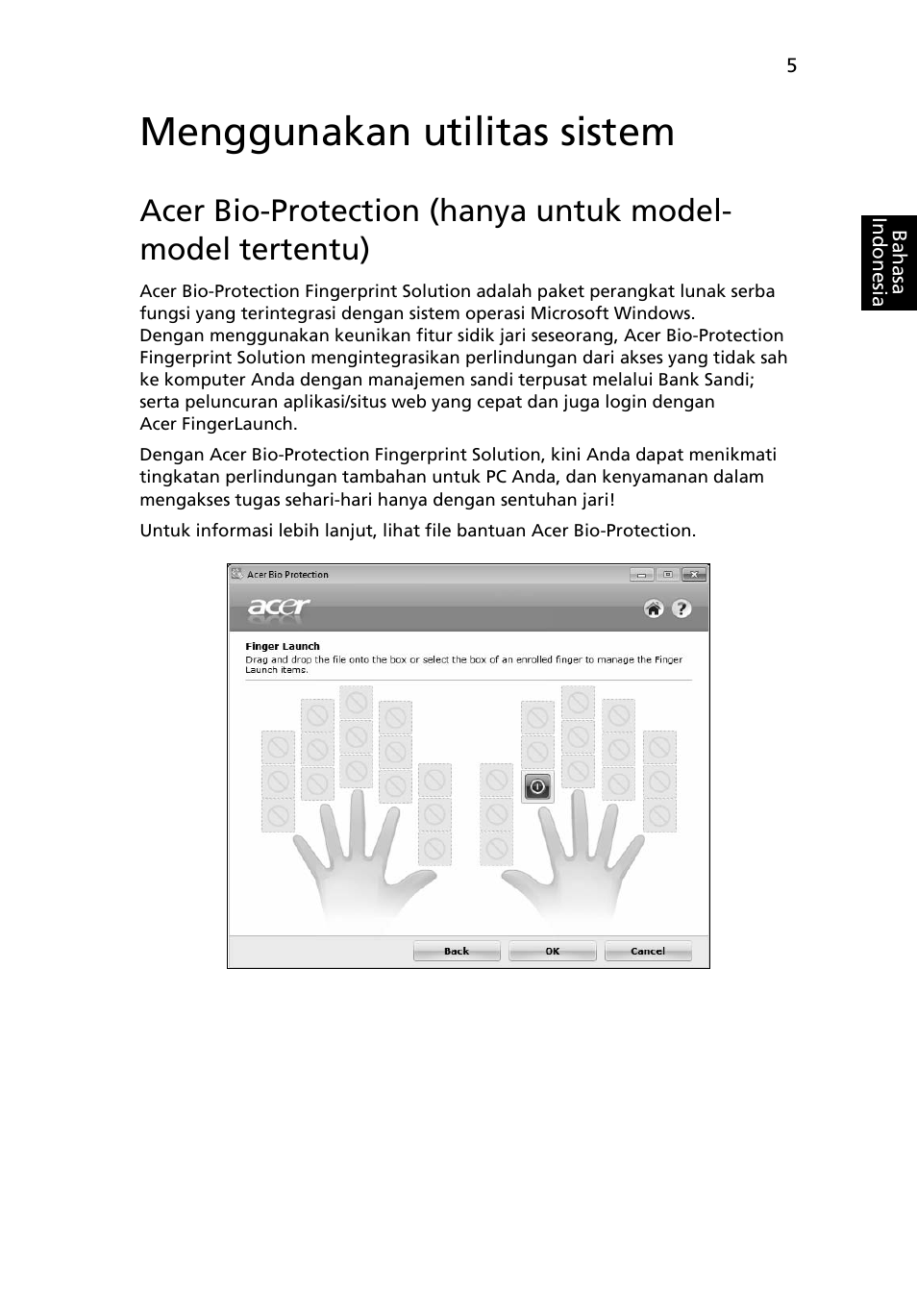 Menggunakan utilitas sistem | Acer Aspire 4739Z User Manual | Page 2223 / 2354