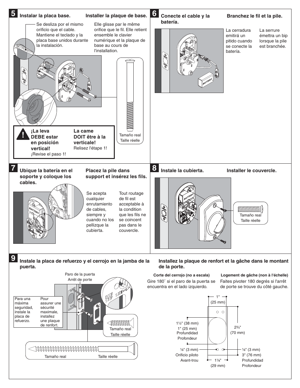 Schlage BE365 Installation User Manual | Page 7 / 8