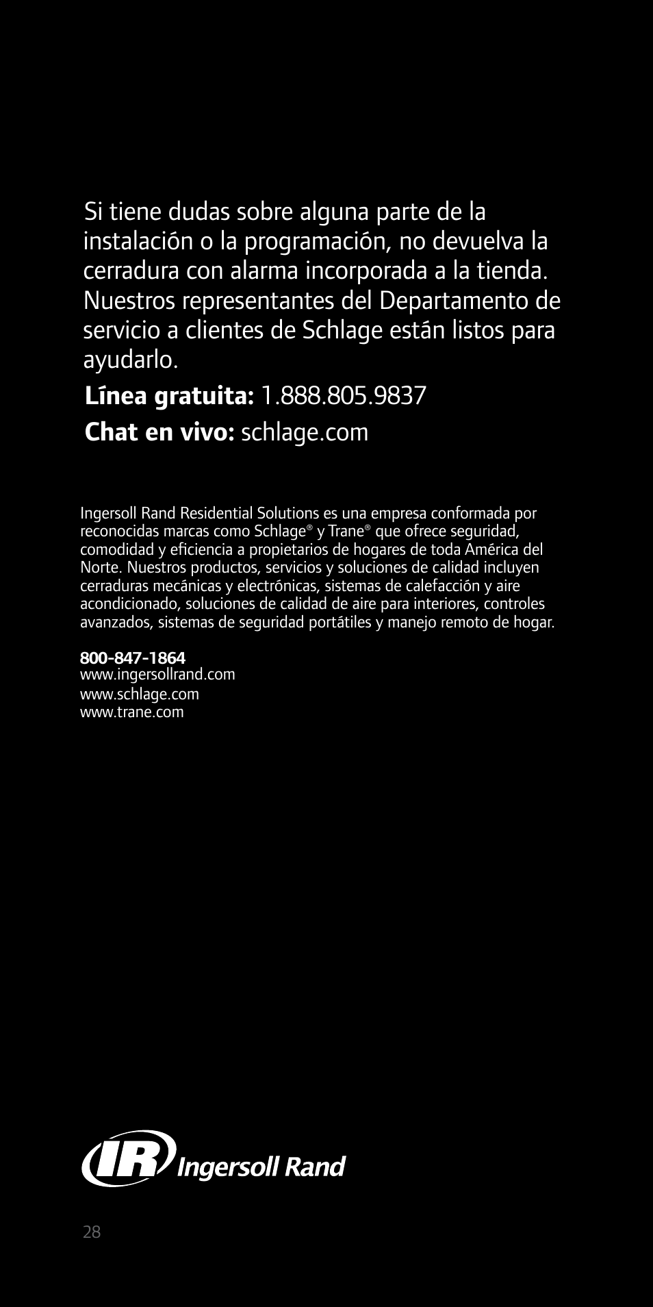 Schlage FE51 User Guide User Manual | Page 28 / 44