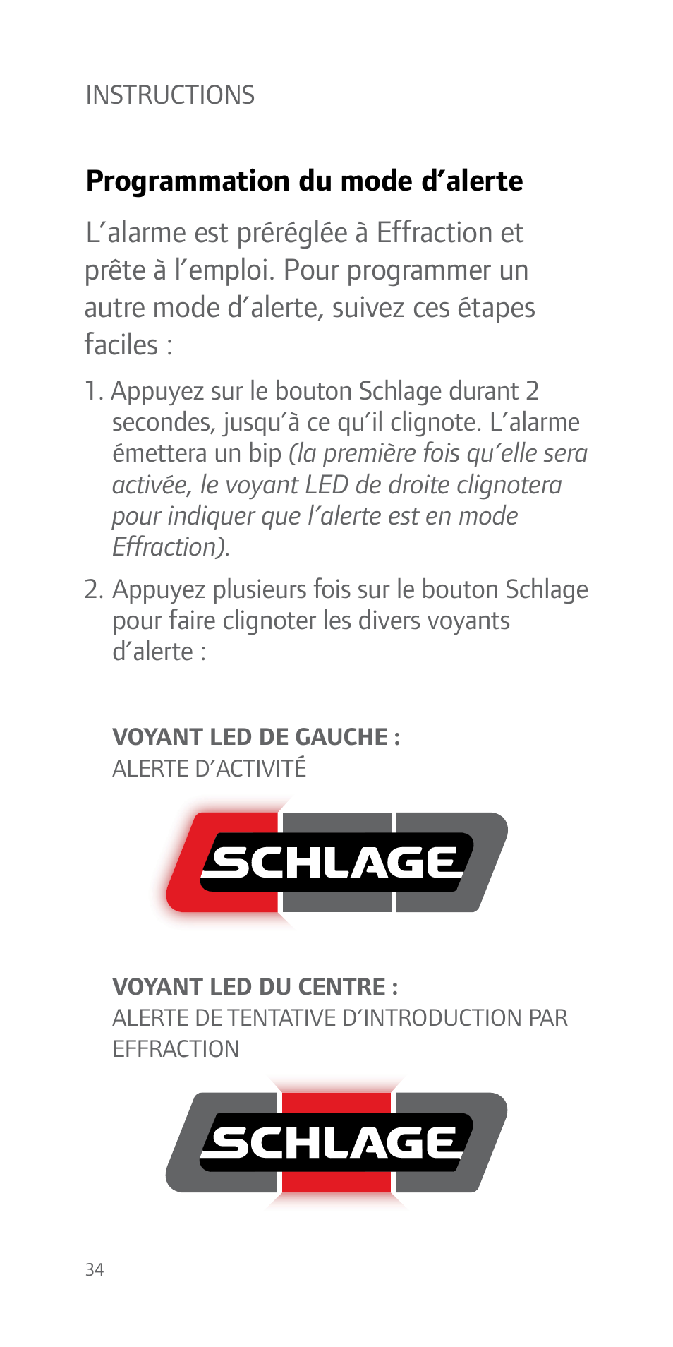 Schlage FE51 User Guide User Manual | Page 34 / 44