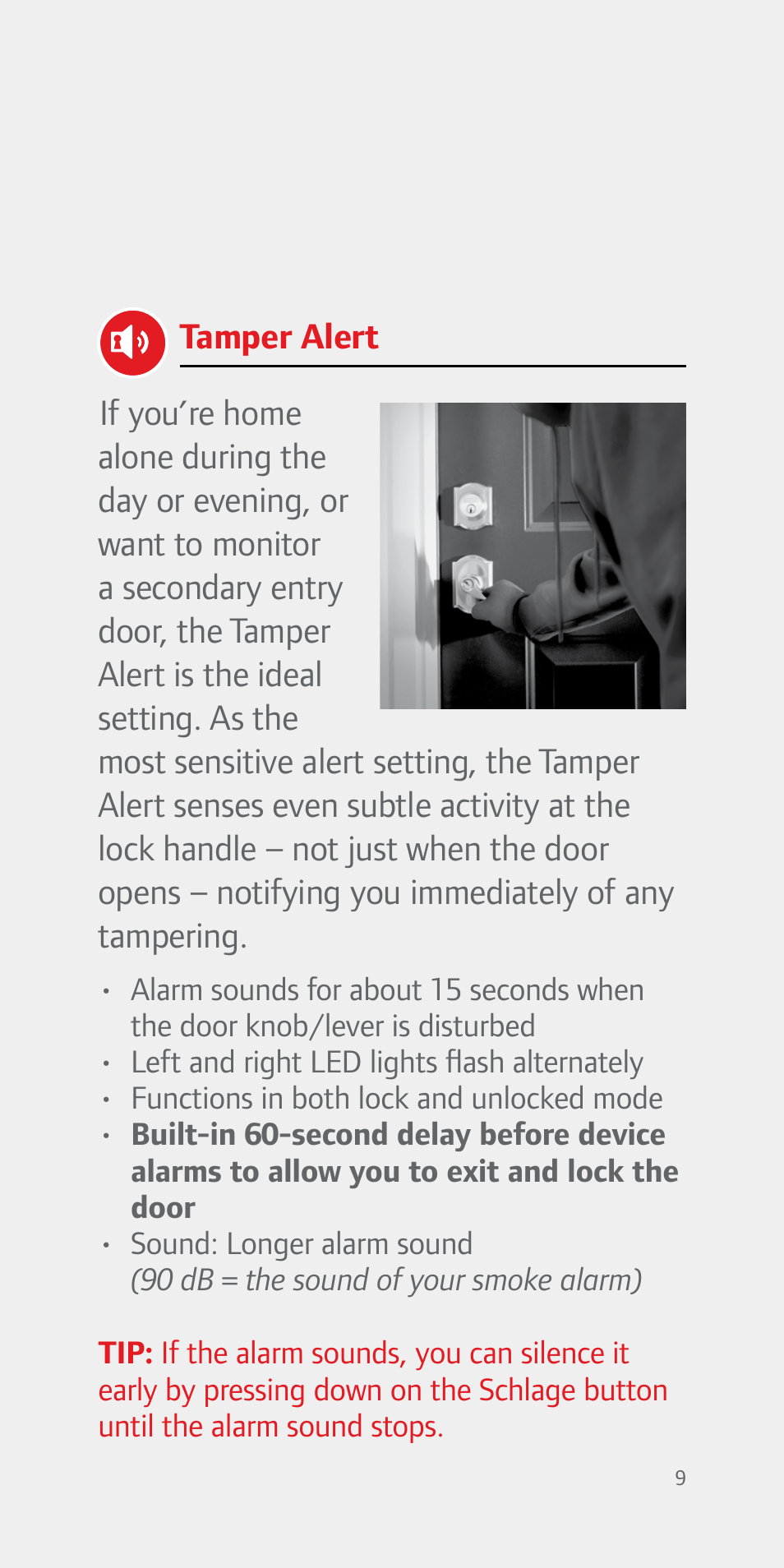 Schlage FE51 User Guide User Manual | Page 9 / 44