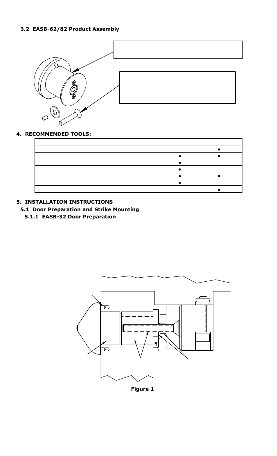 Figure 1 | Securitron EASB_Series User Manual | Page 2 / 4