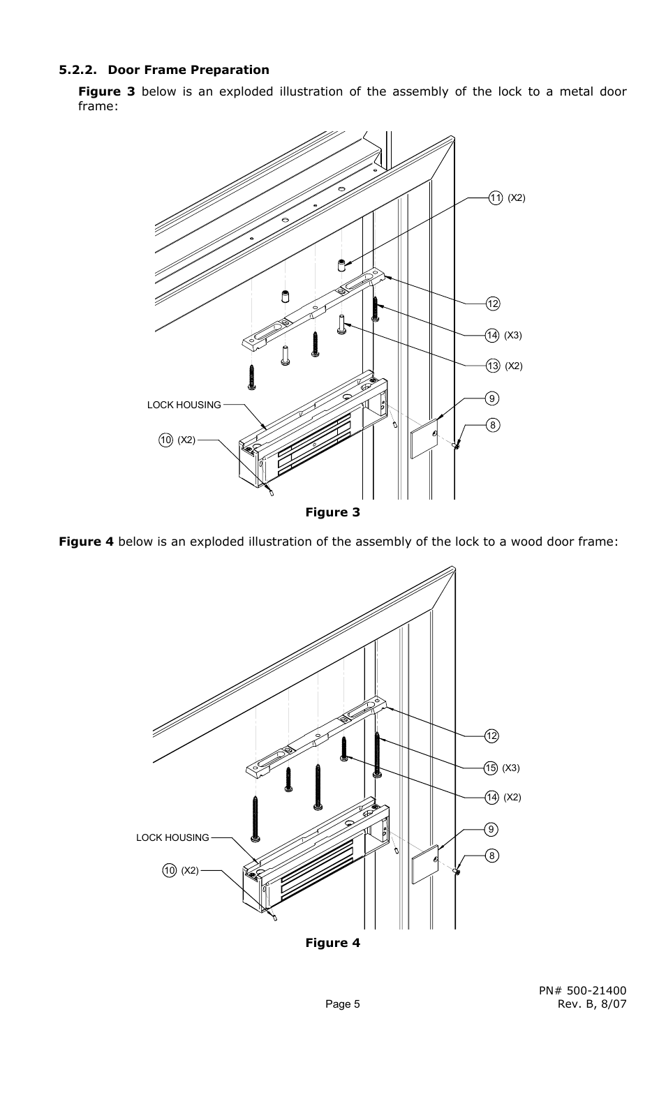 Securitron M68 (L, S and LS with D and T Options) User Manual | Page 5 / 14