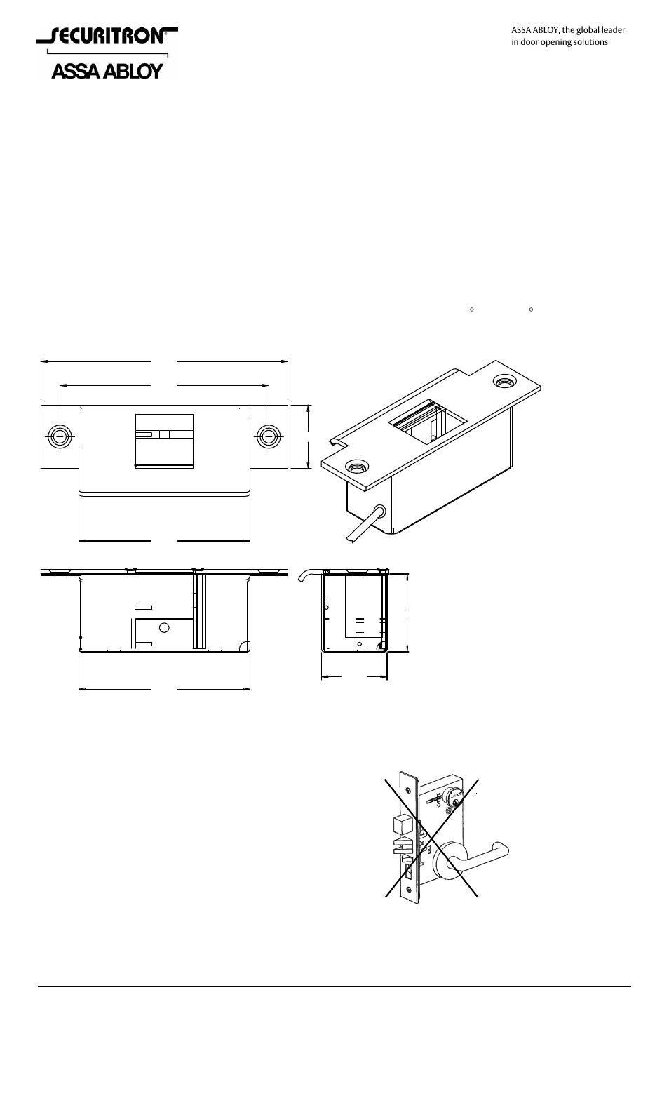Securitron UNL-24 UNLATCH User Manual | 10 pages