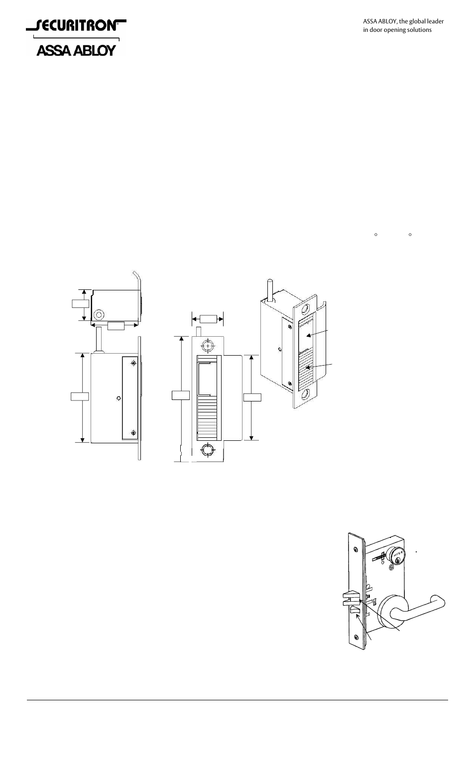 Securitron MUNL-24 User Manual | 11 pages