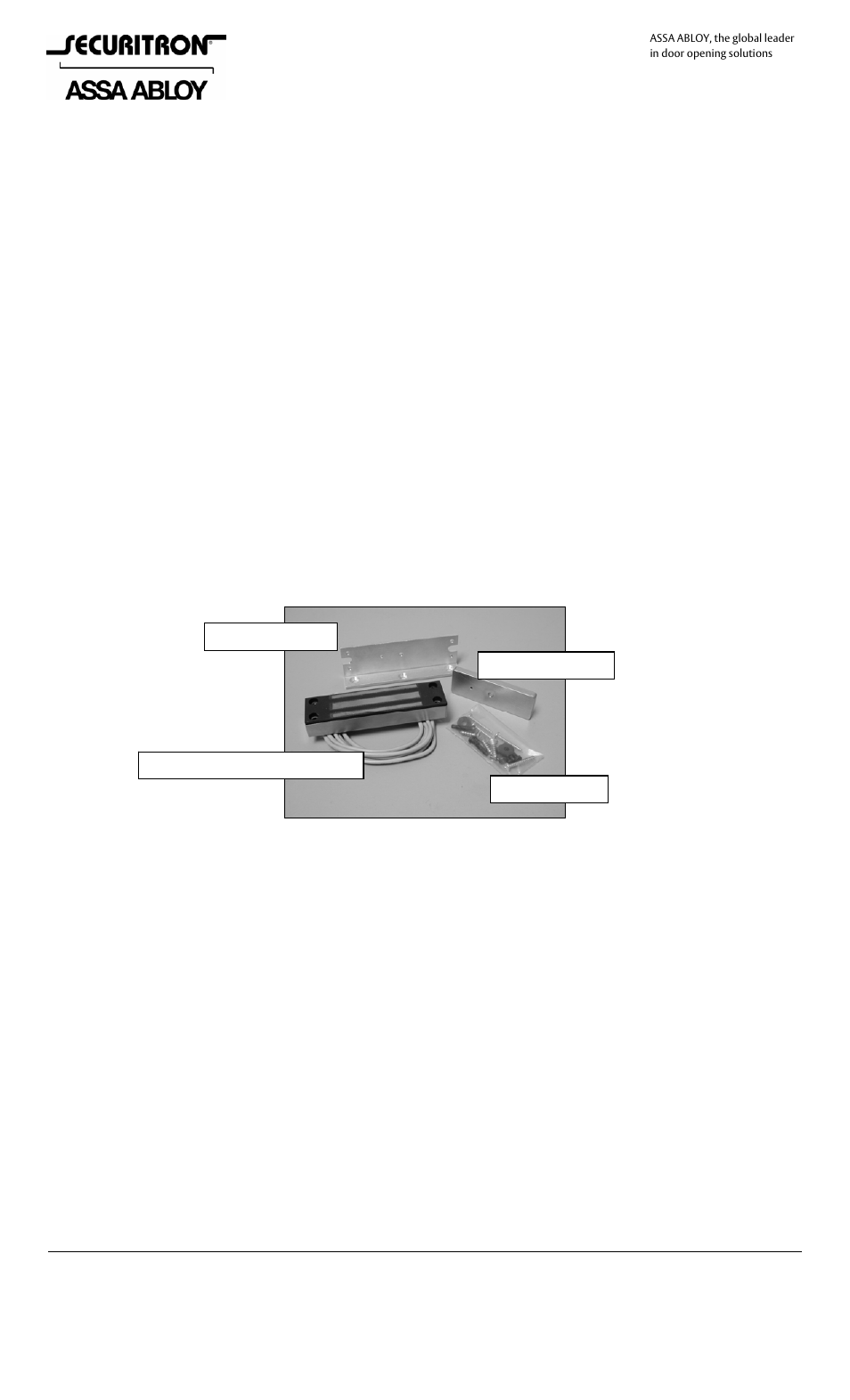 Securitron MCL-24 User Manual | 8 pages