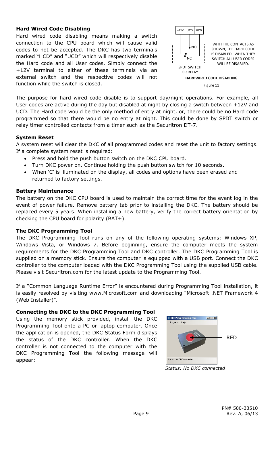 Securitron DKC User Manual | Page 9 / 20