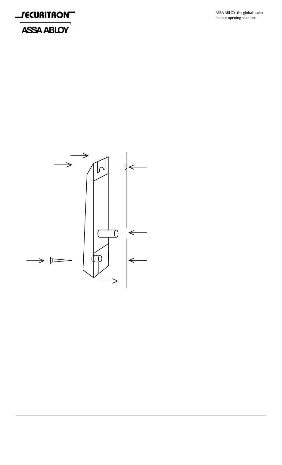 Securitron DK-26W User Manual | 4 pages