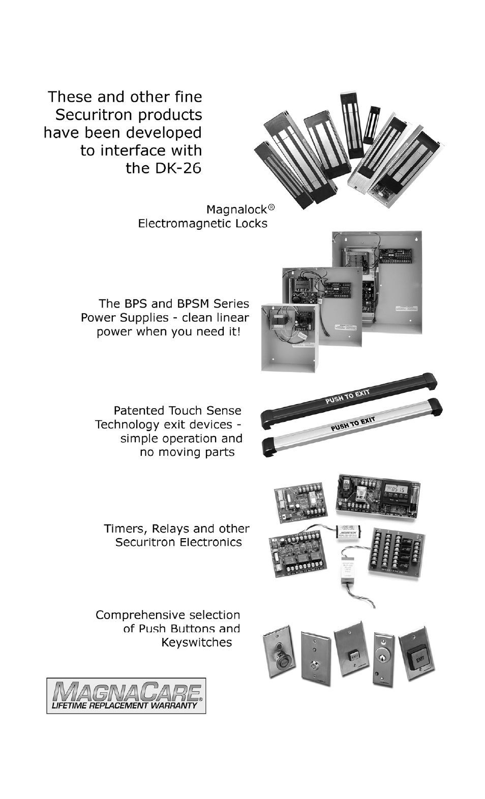 Securitron DK-26 User Manual | Page 23 / 23