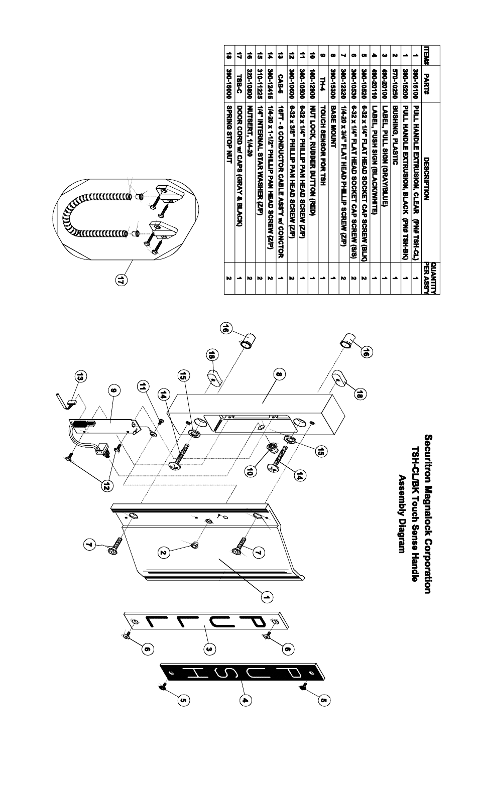 Securitron TSH User Manual | Page 8 / 8