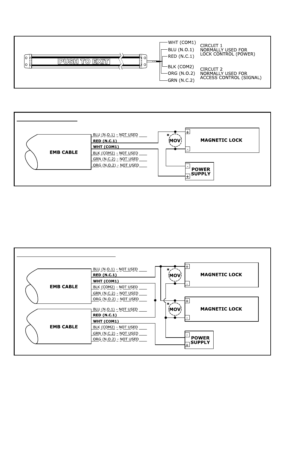 Securitron EMB_Series User Manual | Page 7 / 8