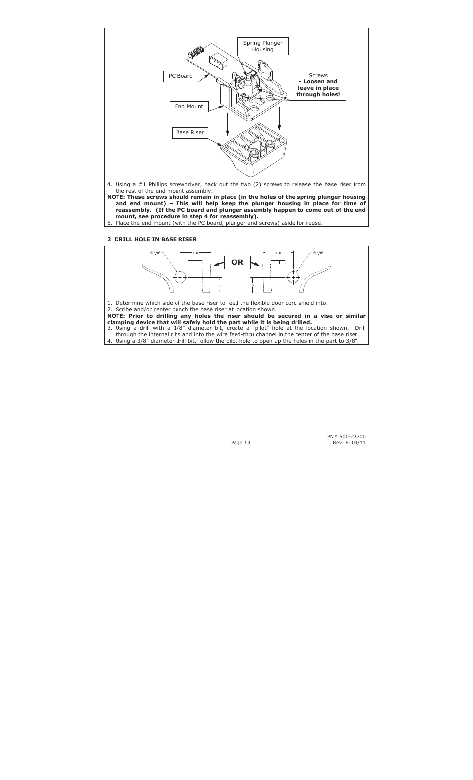 Securitron DSB_Series User Manual | Page 14 / 17