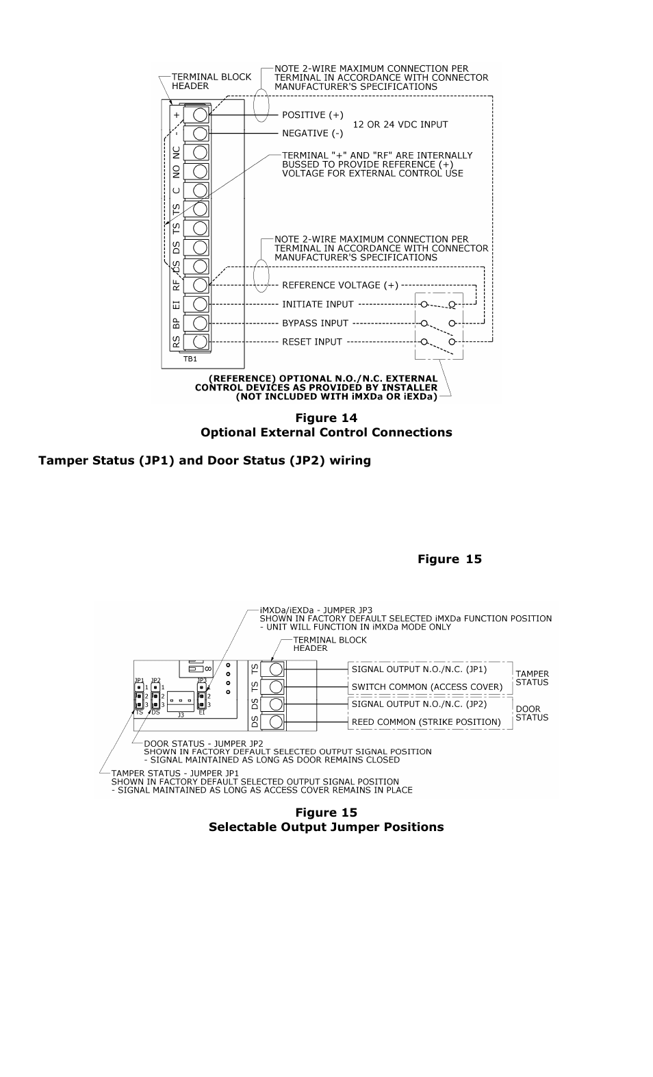 Securitron iMXDa_iEXDa INSTALLATION User Manual | Page 12 / 18