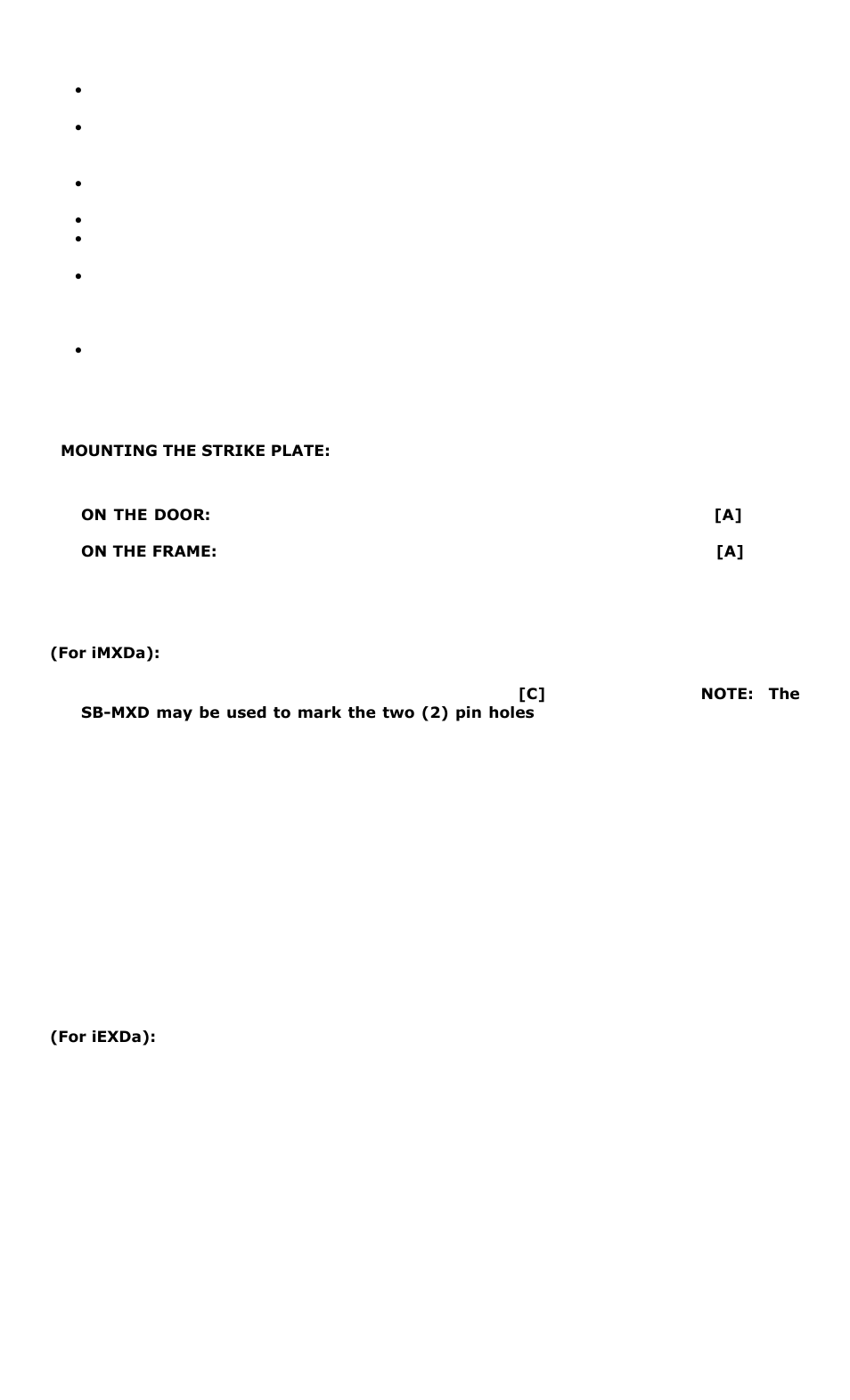 Securitron iMXDa_iEXDa_CH INSTALLATION User Manual | Page 3 / 19
