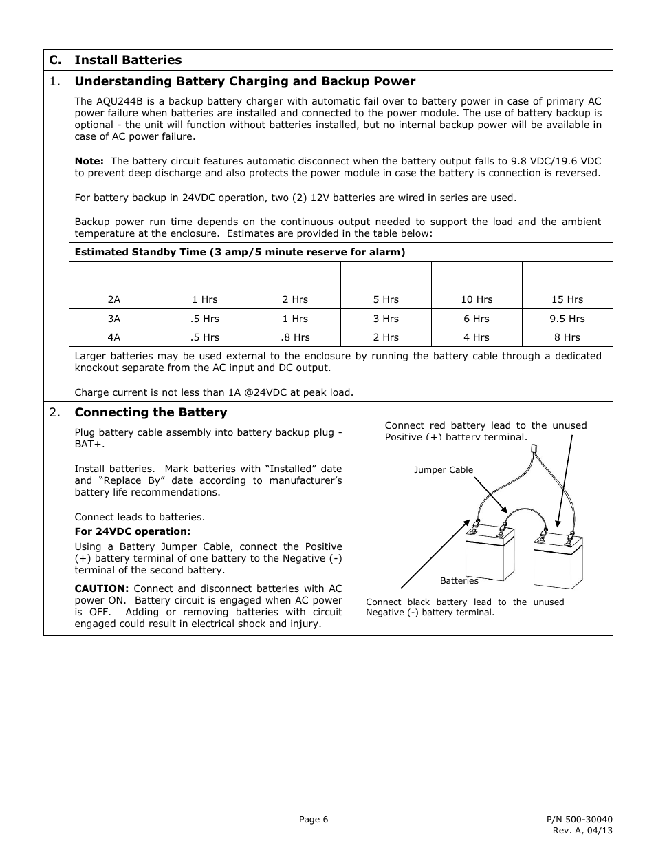 Securitron AQU244B User Manual | Page 6 / 7