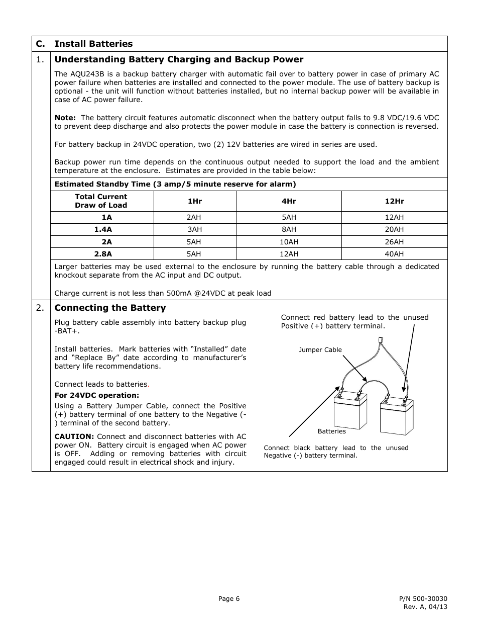 Securitron AQU243B User Manual | Page 6 / 7