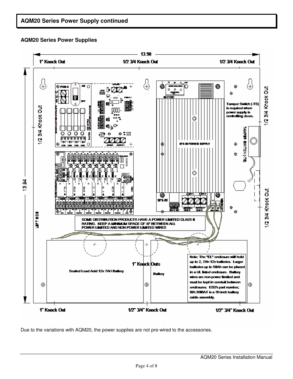 Securitron AQM20 User Manual | Page 4 / 8