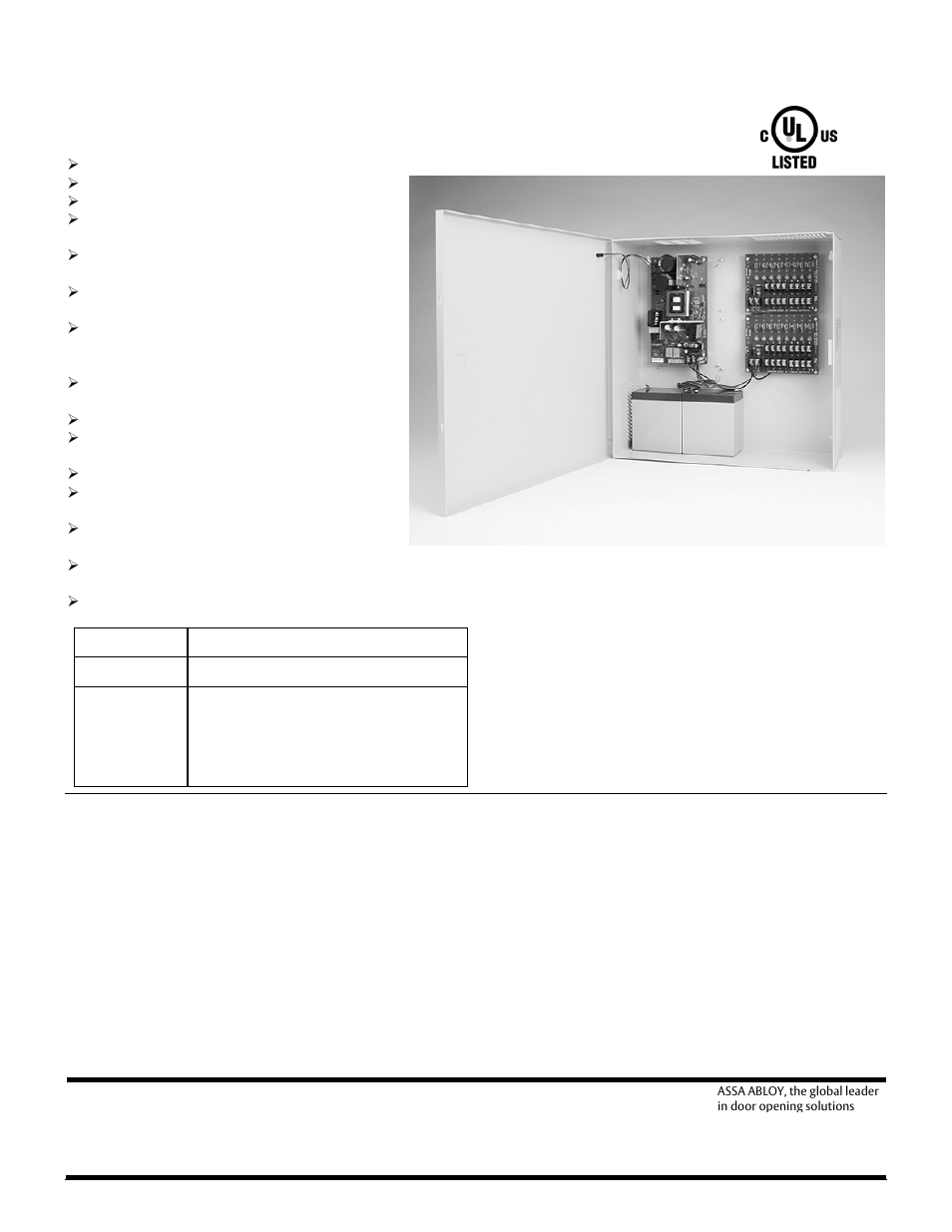 Securitron AQD6 User Manual | 4 pages