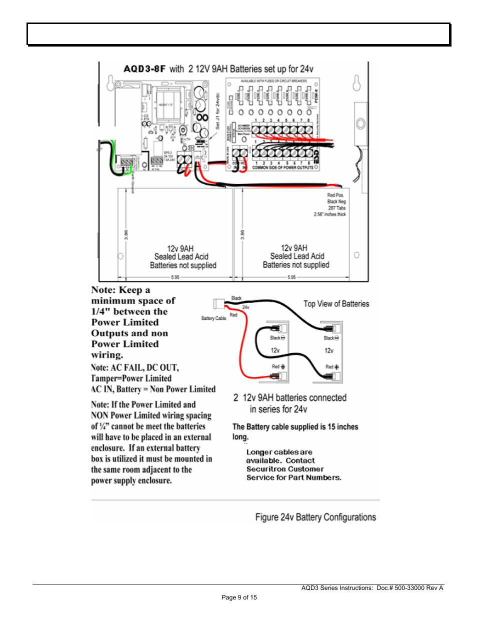 Securitron AQD3 User Manual | Page 9 / 15