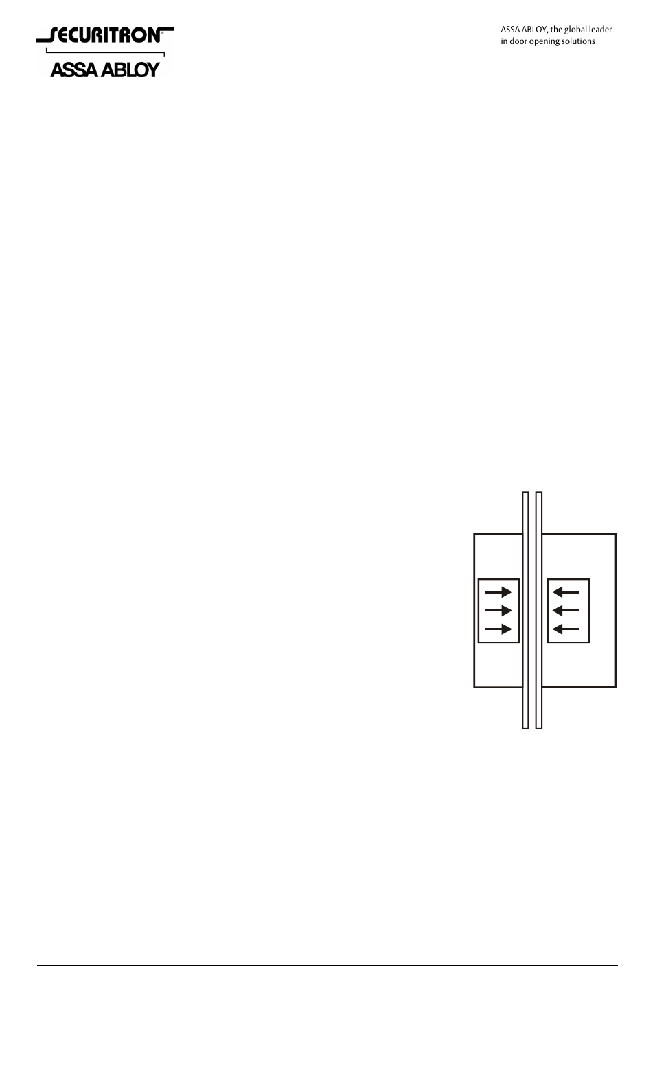 Securitron MSS-1C-RT User Manual | 2 pages