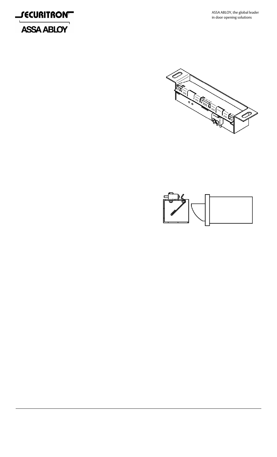 Securitron LM_Series User Manual | 2 pages