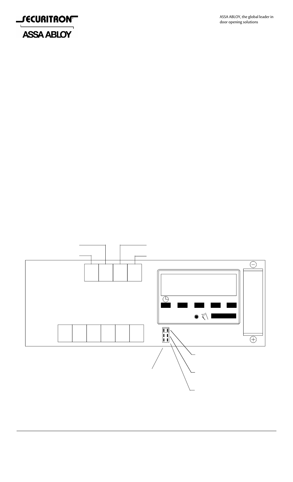 Securitron DT-7 User Manual | 7 pages