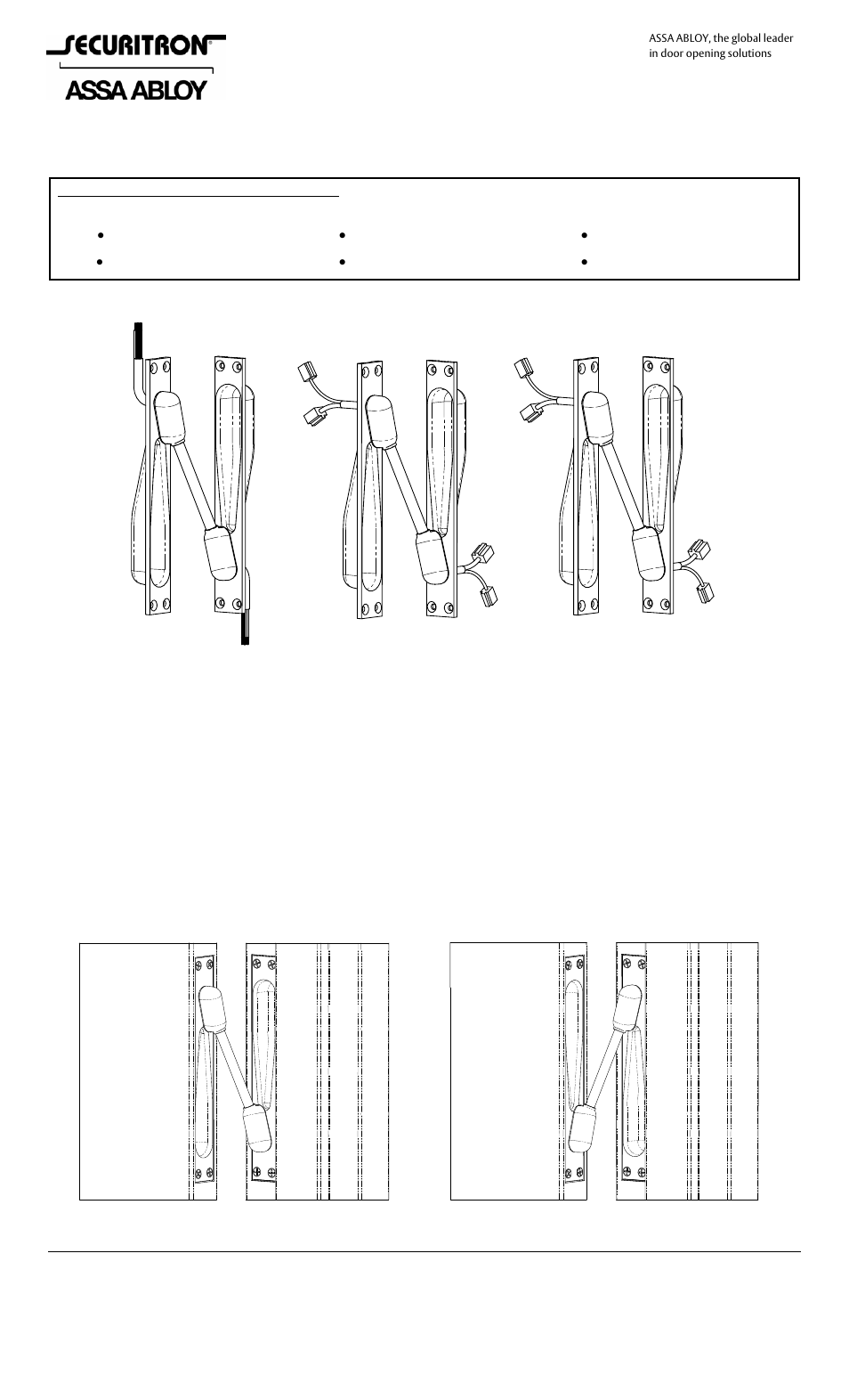 Securitron CEPT User Manual | 4 pages