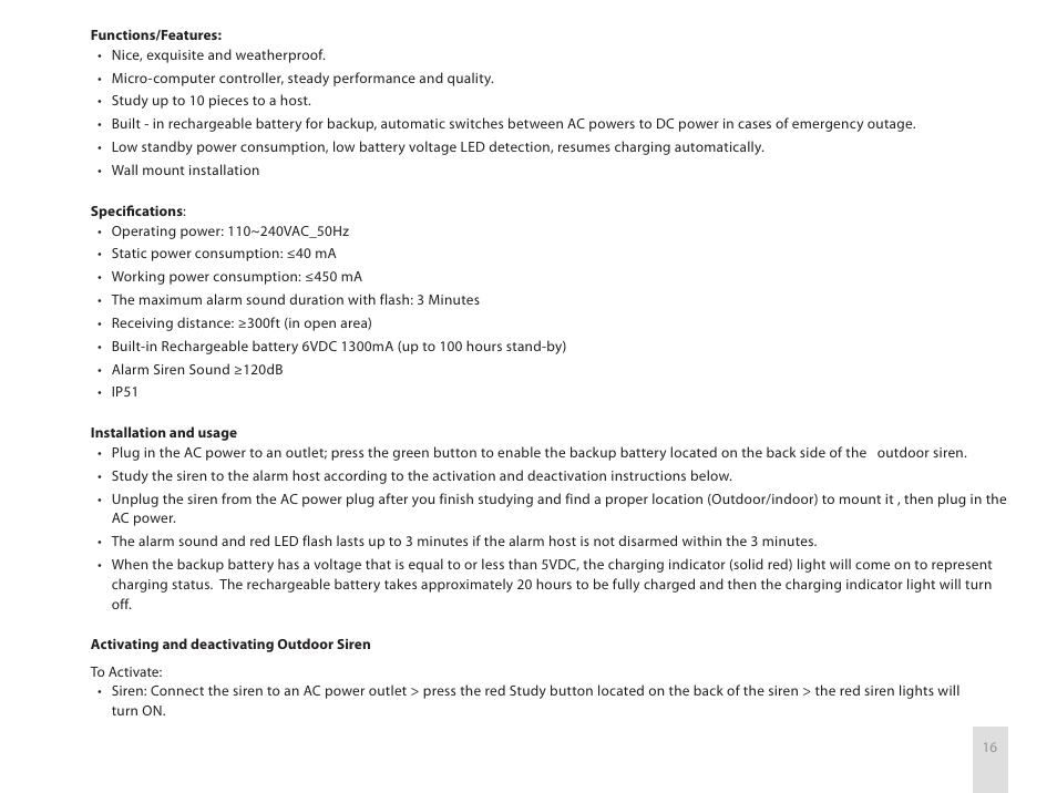 SecurityMan Air-AlArm1 - User manual User Manual | Page 19 / 28