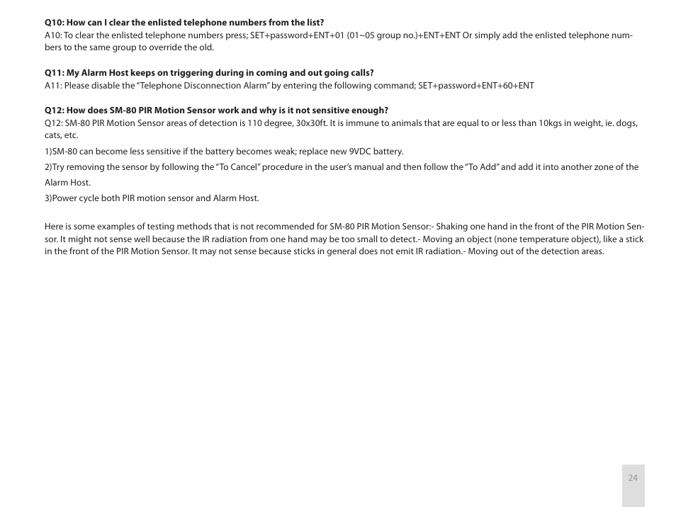 SecurityMan Air-AlArm1 - User manual User Manual | Page 27 / 28