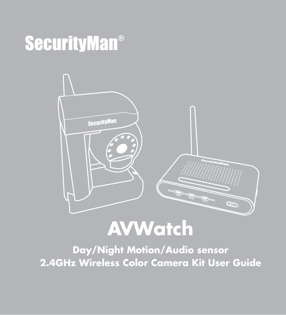 SecurityMan AVWatch User Manual | 20 pages