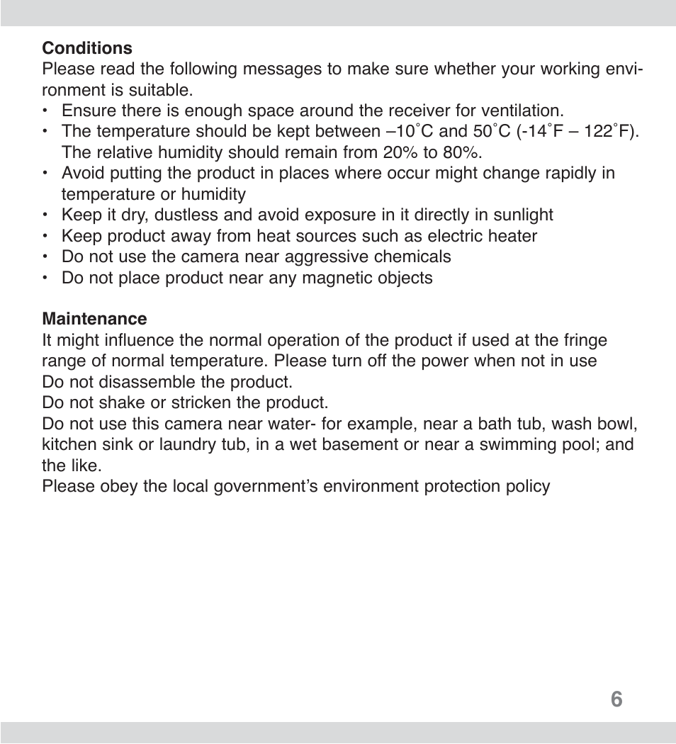 SecurityMan ClearCam II User Manual | Page 5 / 20