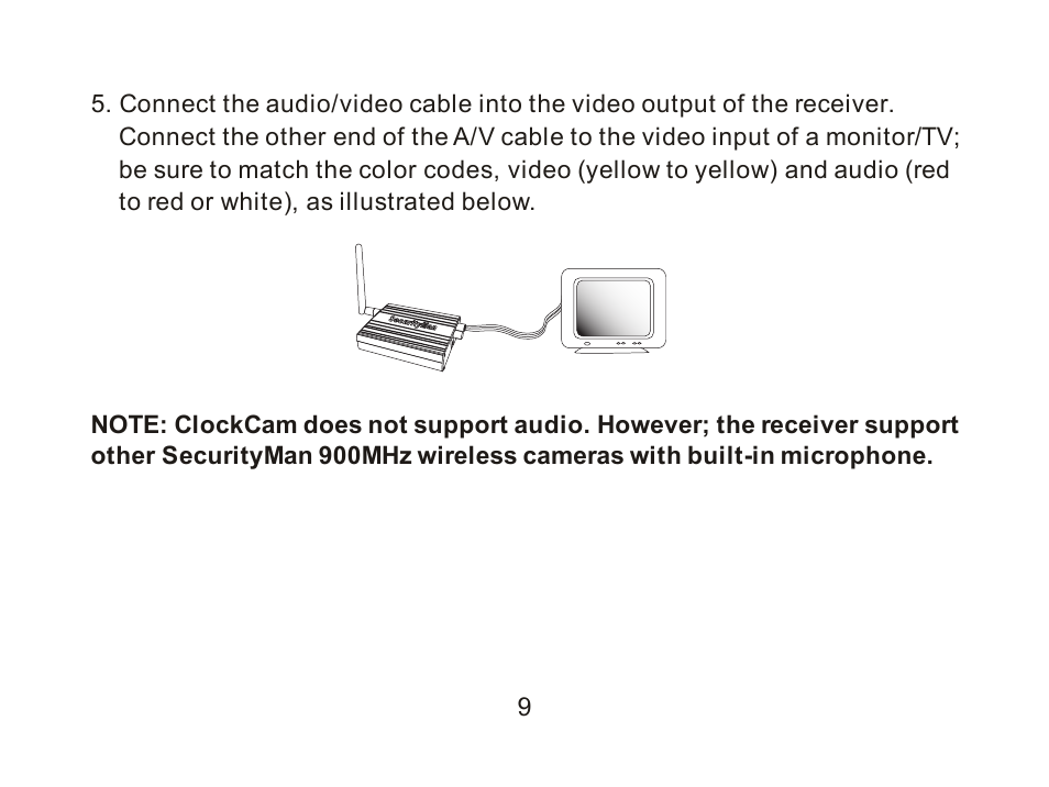 SecurityMan ClockCam (New – Since 09.23.2011) User Manual | Page 19 / 23