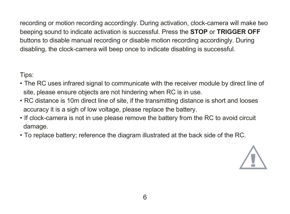 SecurityMan ClockCamDVR User Manual | Page 14 / 30