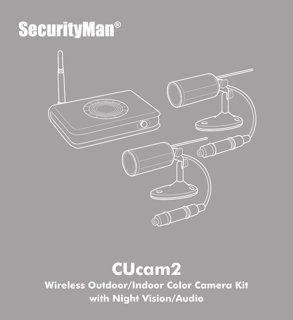 SecurityMan CUcam2 User Manual | 21 pages