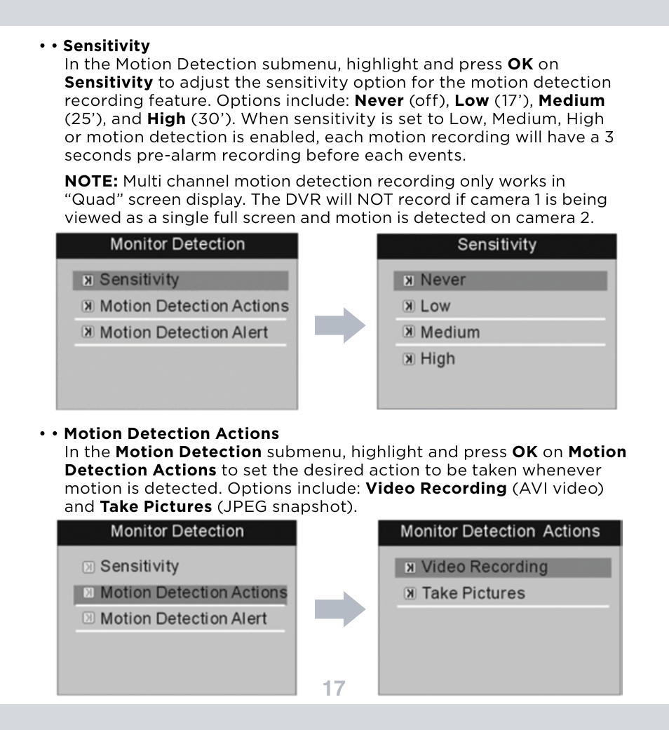 SecurityMan DigiairWatch Series User Manual | Page 21 / 36