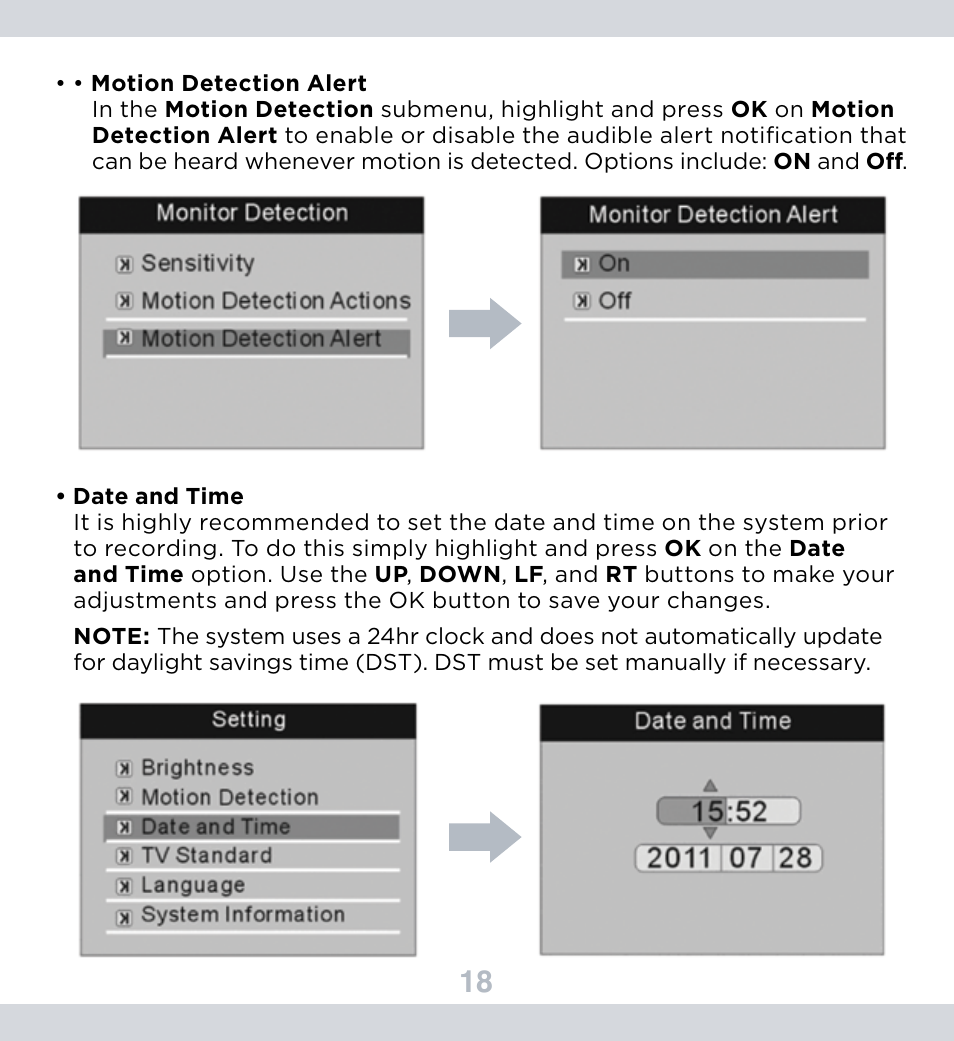 SecurityMan DigiairWatch Series User Manual | Page 22 / 36