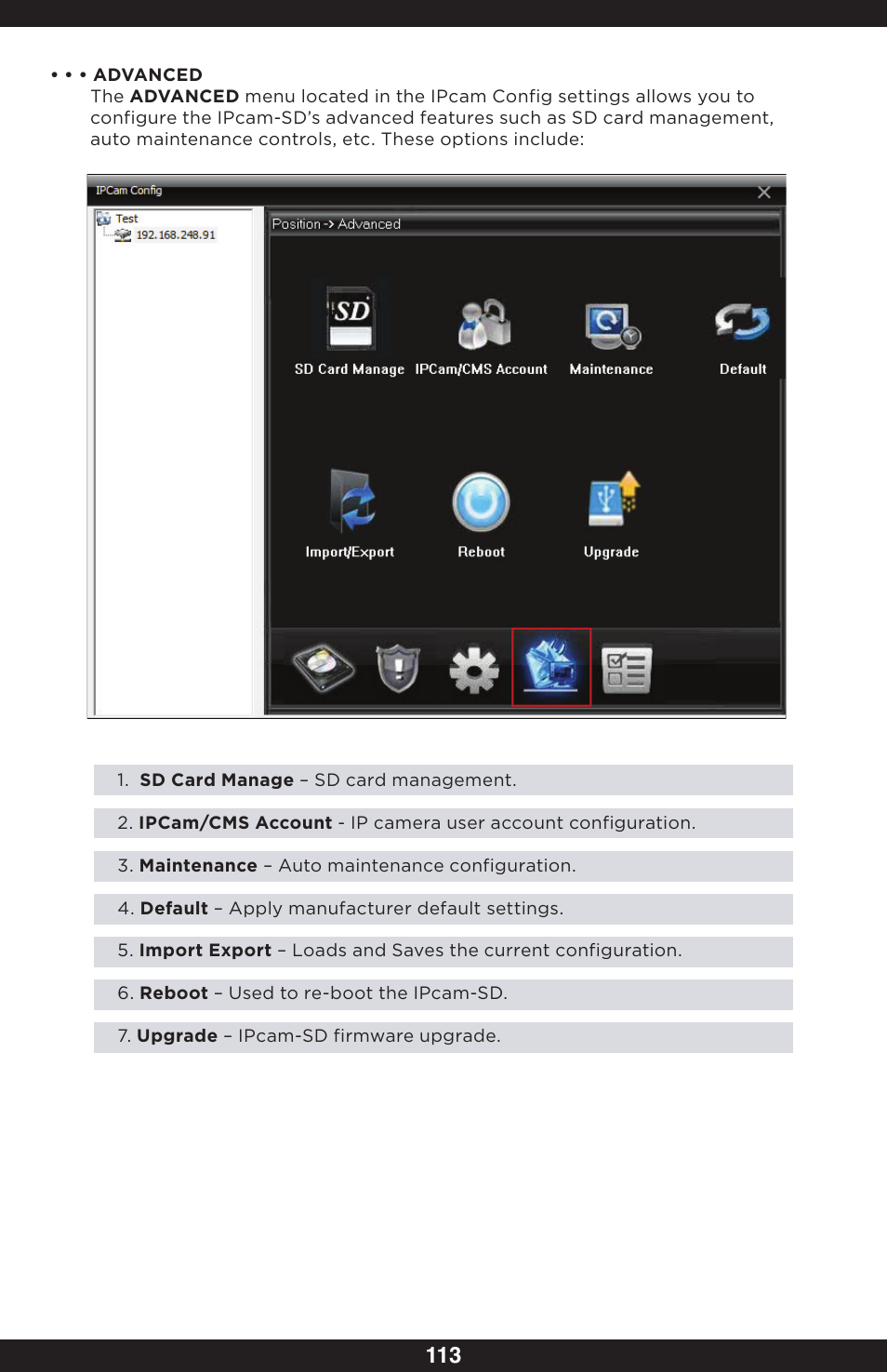 SecurityMan IPcam-SD - User manual User Manual | Page 117 / 159