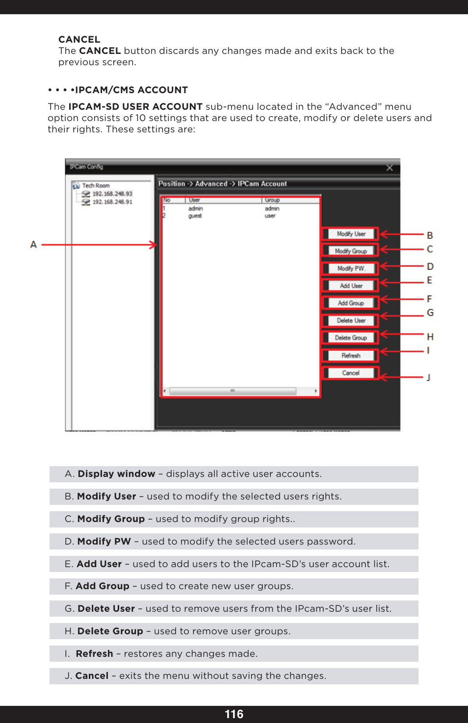 SecurityMan IPcam-SD - User manual User Manual | Page 120 / 159