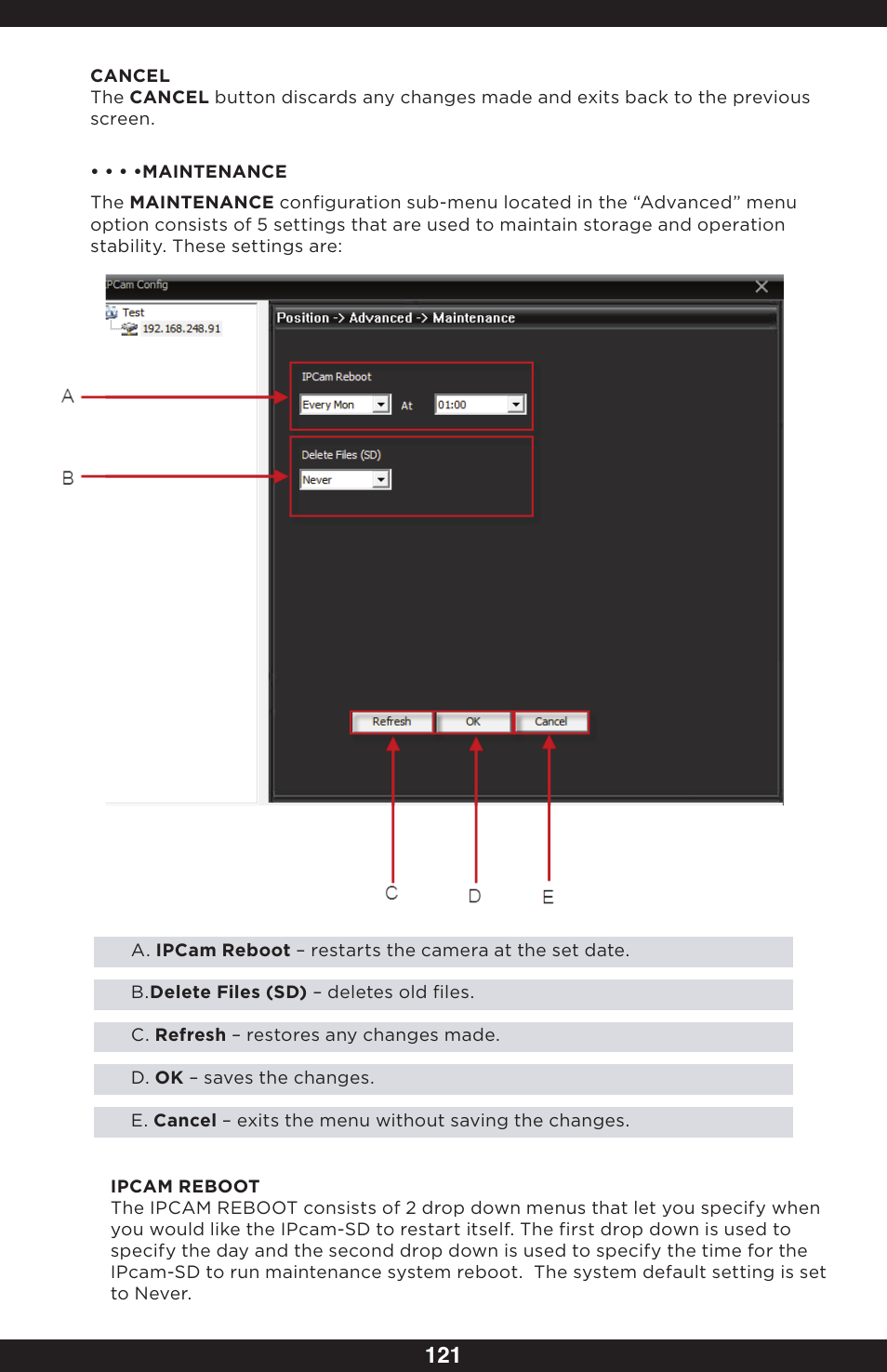 SecurityMan IPcam-SD - User manual User Manual | Page 125 / 159