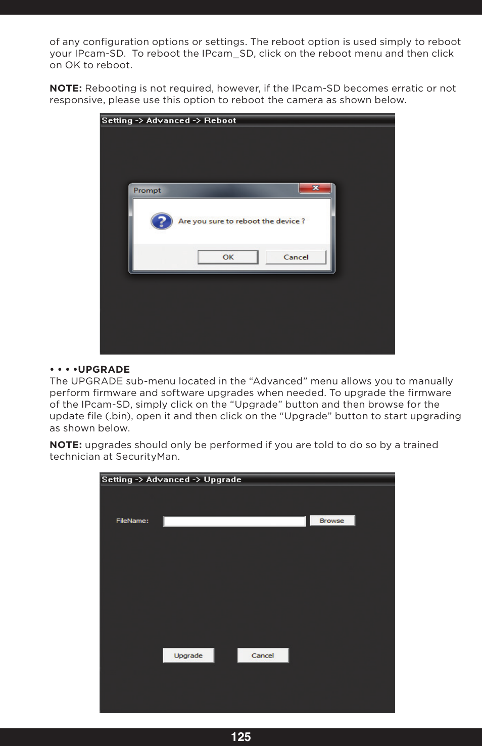 SecurityMan IPcam-SD - User manual User Manual | Page 129 / 159