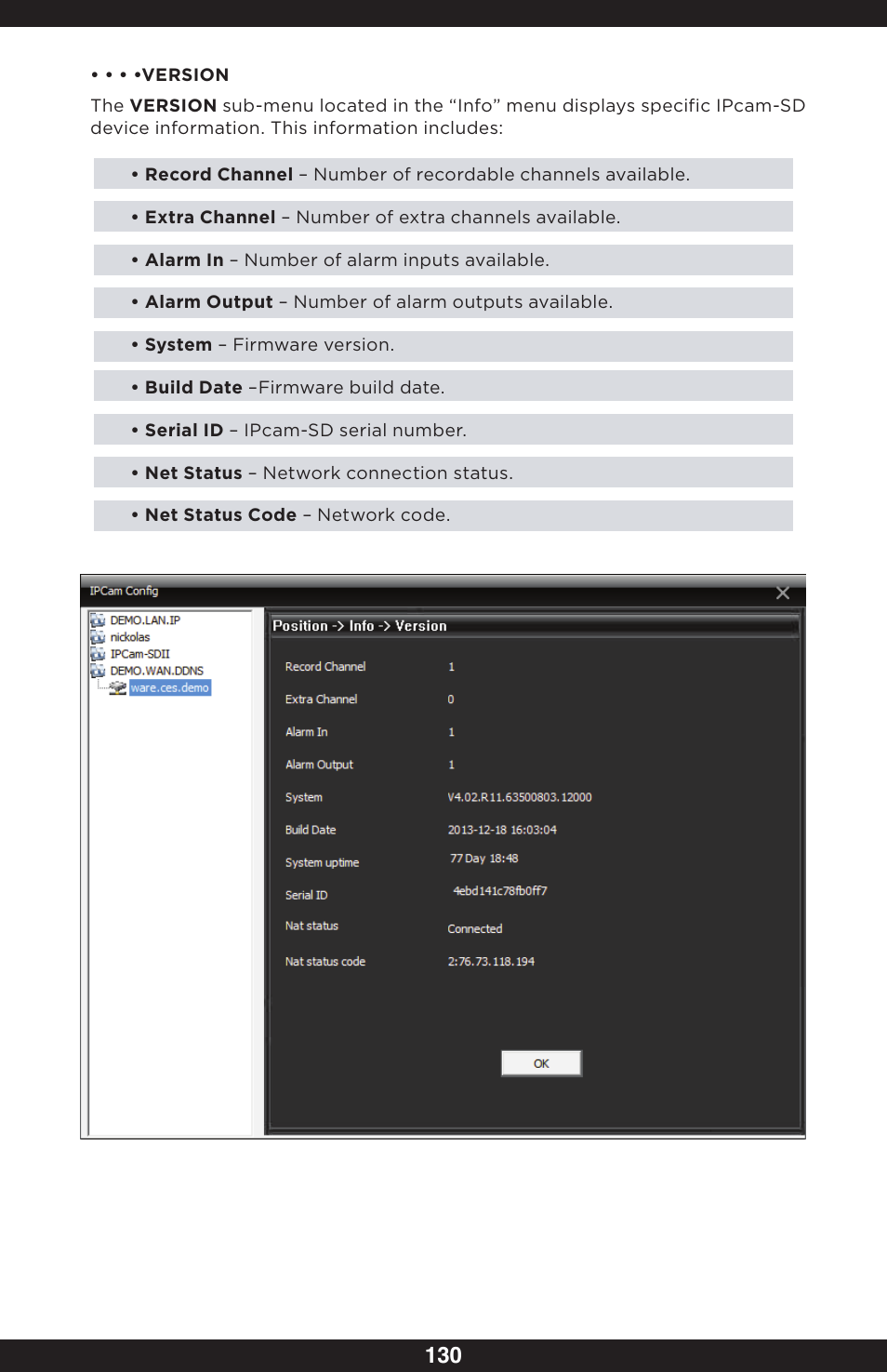 SecurityMan IPcam-SD - User manual User Manual | Page 134 / 159