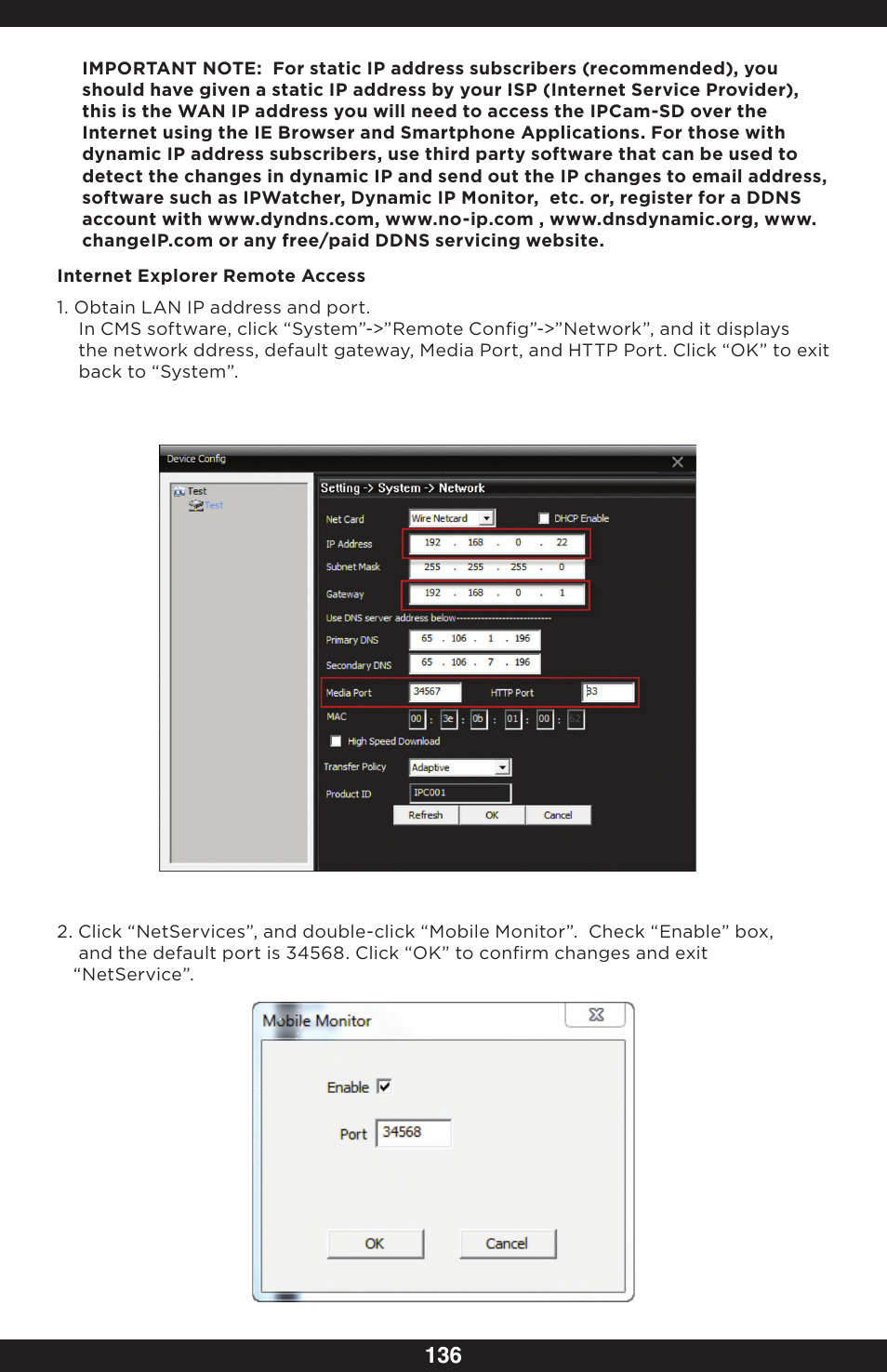 SecurityMan IPcam-SD - User manual User Manual | Page 140 / 159