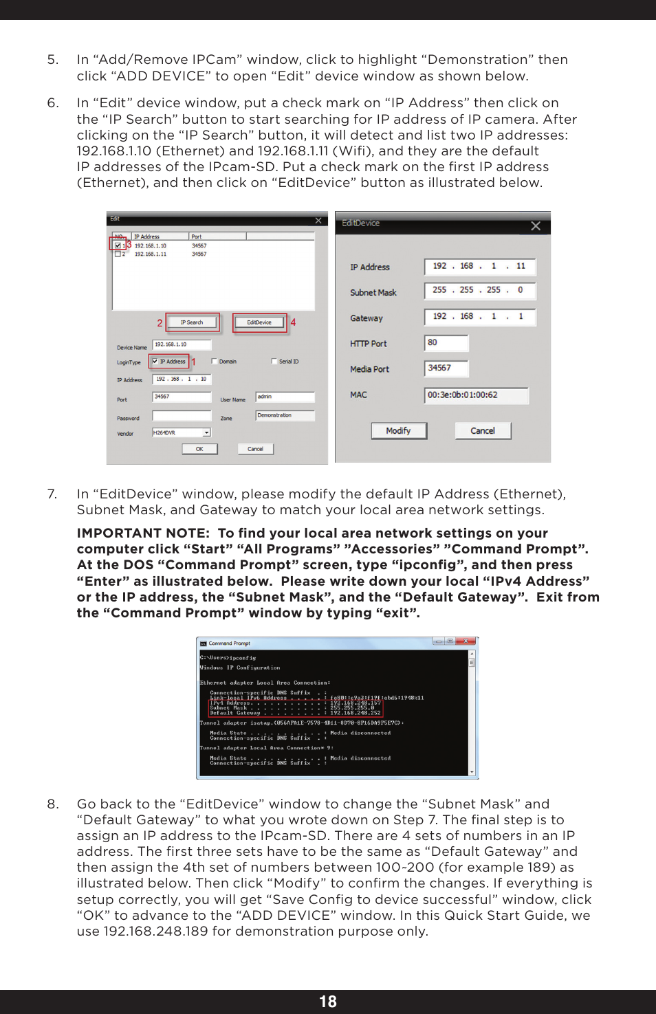 SecurityMan IPcam-SD - User manual User Manual | Page 22 / 159