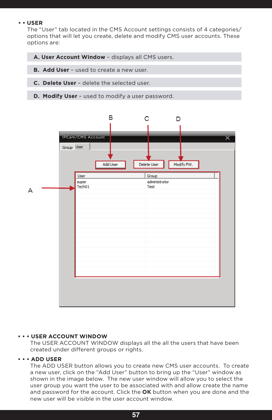 SecurityMan IPcam-SD - User manual User Manual | Page 61 / 159