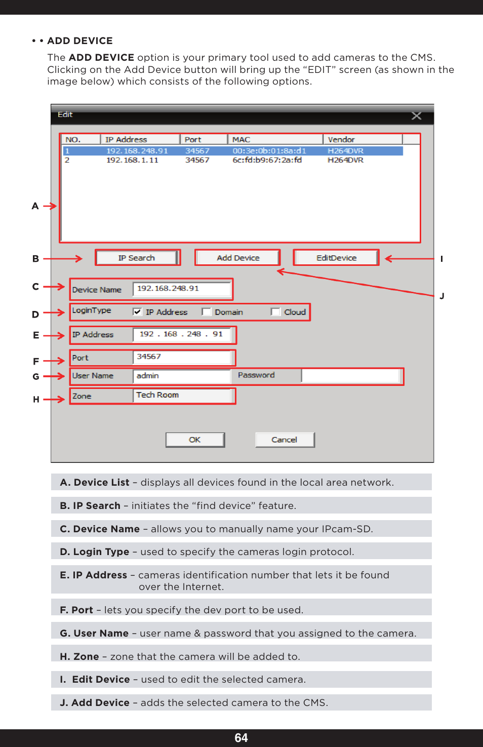 SecurityMan IPcam-SD - User manual User Manual | Page 68 / 159