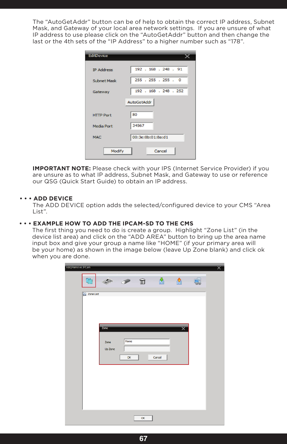 SecurityMan IPcam-SD - User manual User Manual | Page 71 / 159