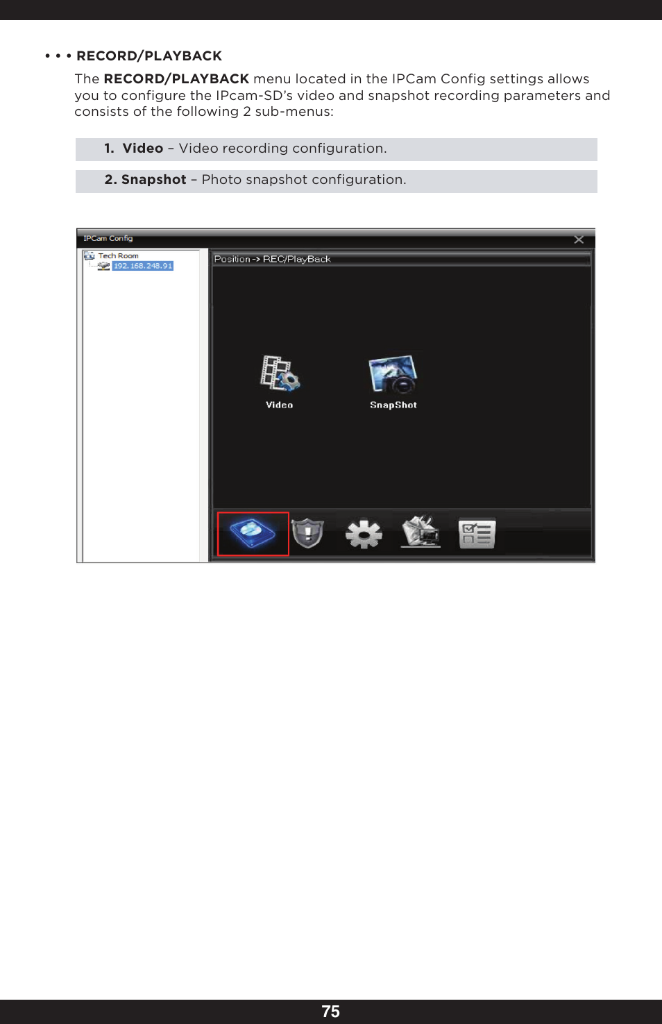 SecurityMan IPcam-SD - User manual User Manual | Page 79 / 159