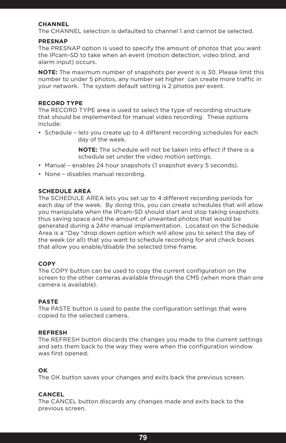 SecurityMan IPcam-SD - User manual User Manual | Page 83 / 159