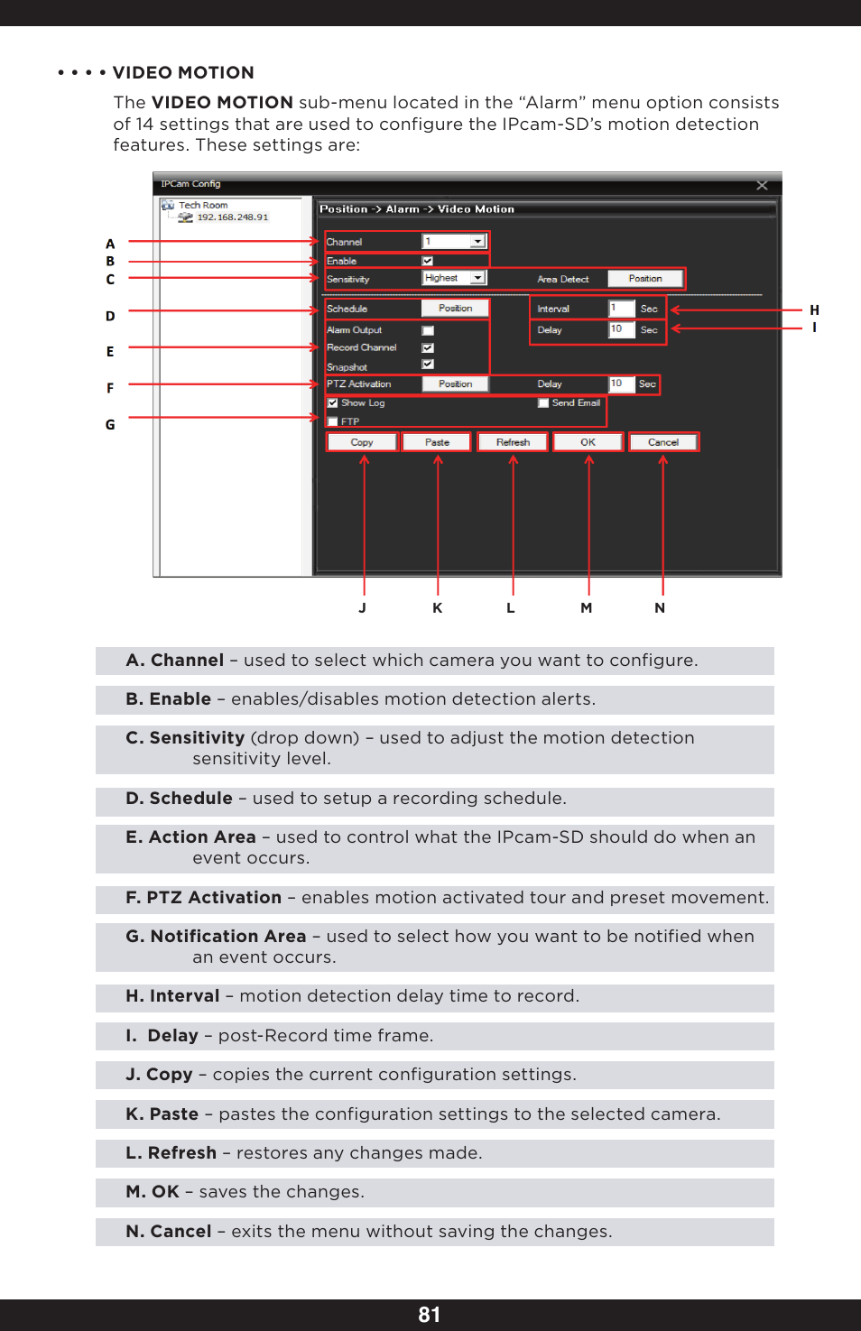 SecurityMan IPcam-SD - User manual User Manual | Page 85 / 159